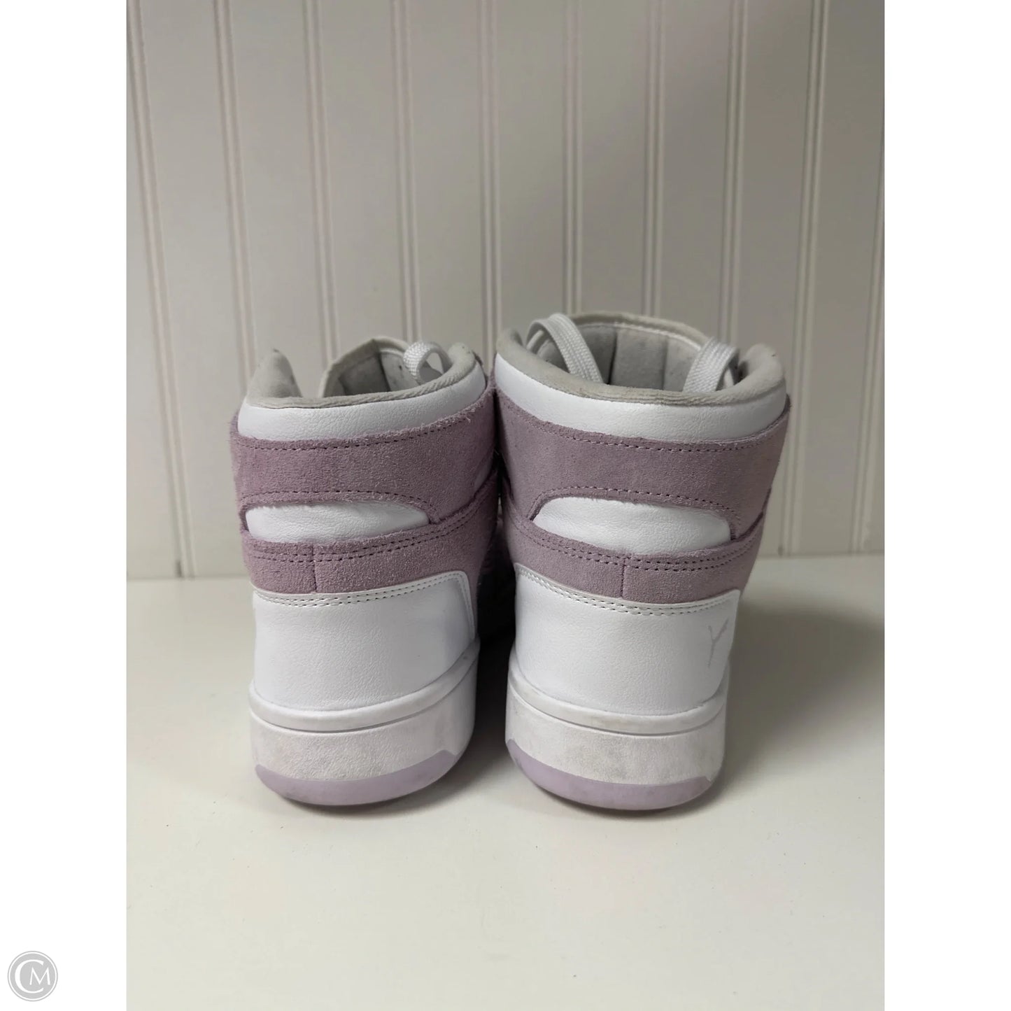 Shoes Athletic By Puma In Purple & White, Size: 8.5