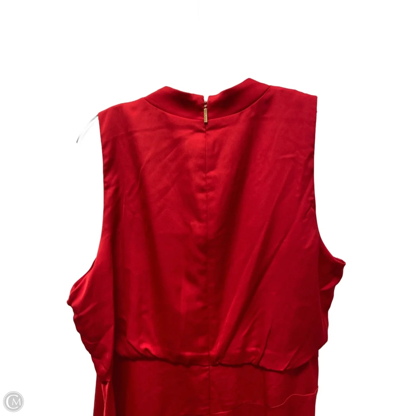 Dress Designer By Karl Lagerfeld In Red, Size: 16
