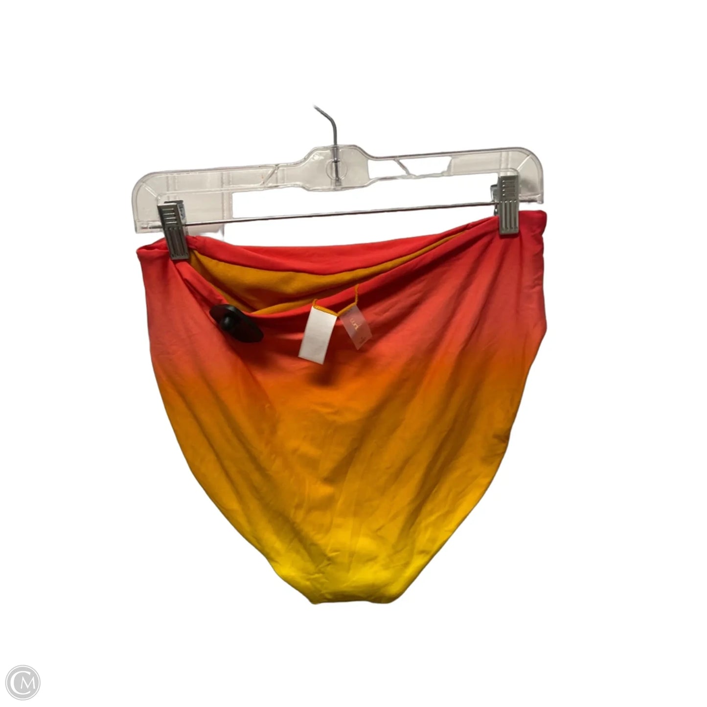 Swimsuit Bottom By Clothes Mentor In Ombre Print, Size: L