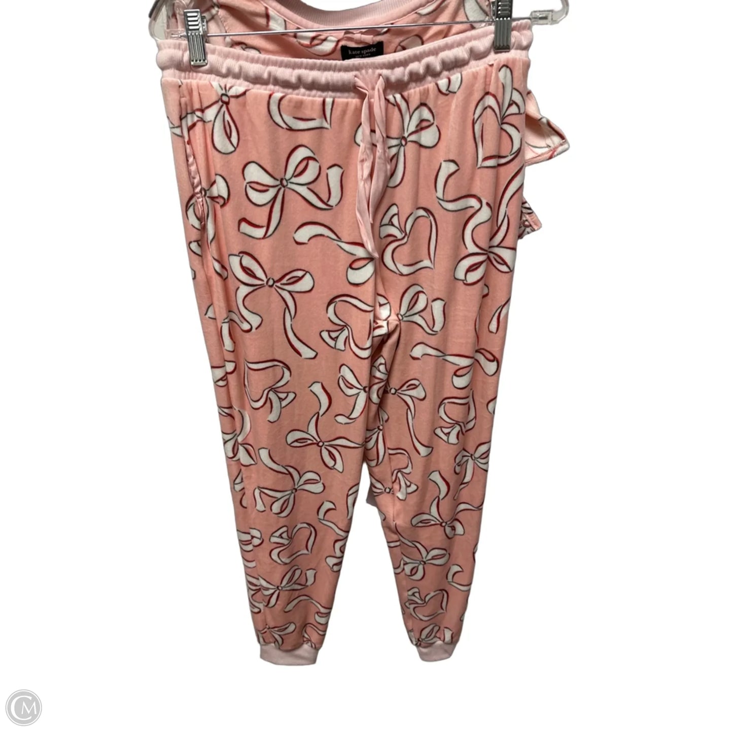 Pajamas Designer By Kate Spade In Pink, Size: M