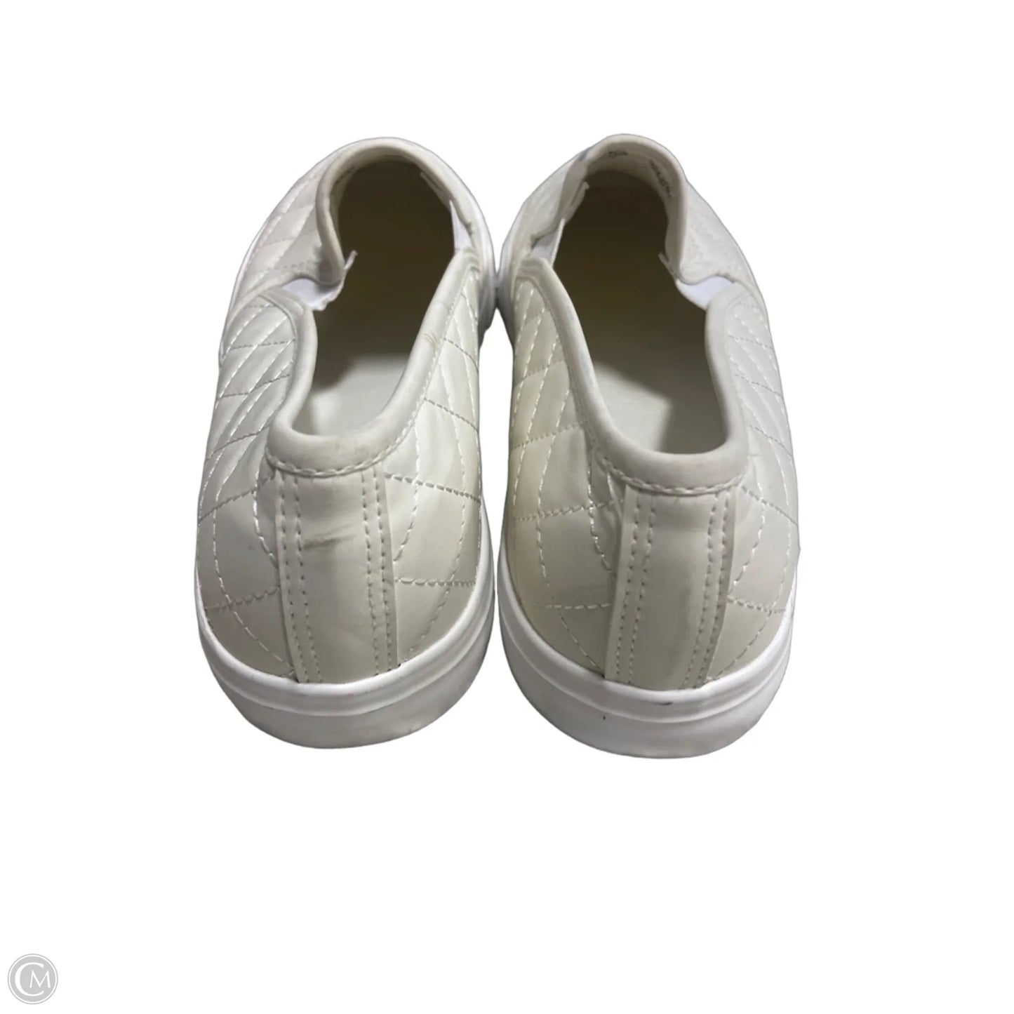 Shoes Flats By Clothes Mentor In Cream, Size: 10