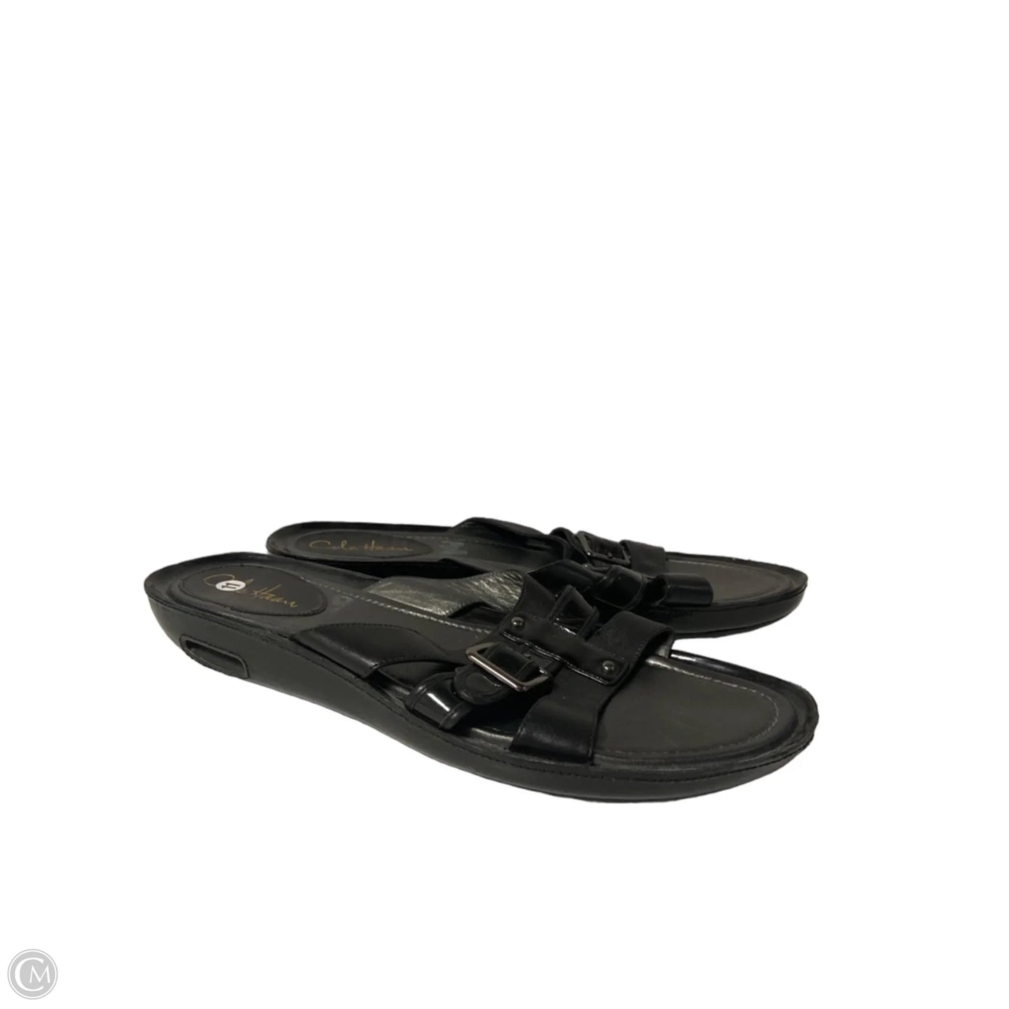 Sandals Flats By Cole-haan In Black, Size: 11