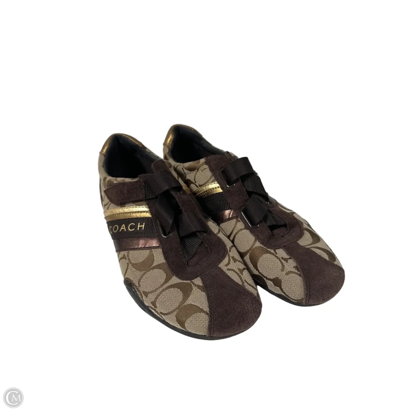 Shoes Designer By Coach In Brown, Size: 10