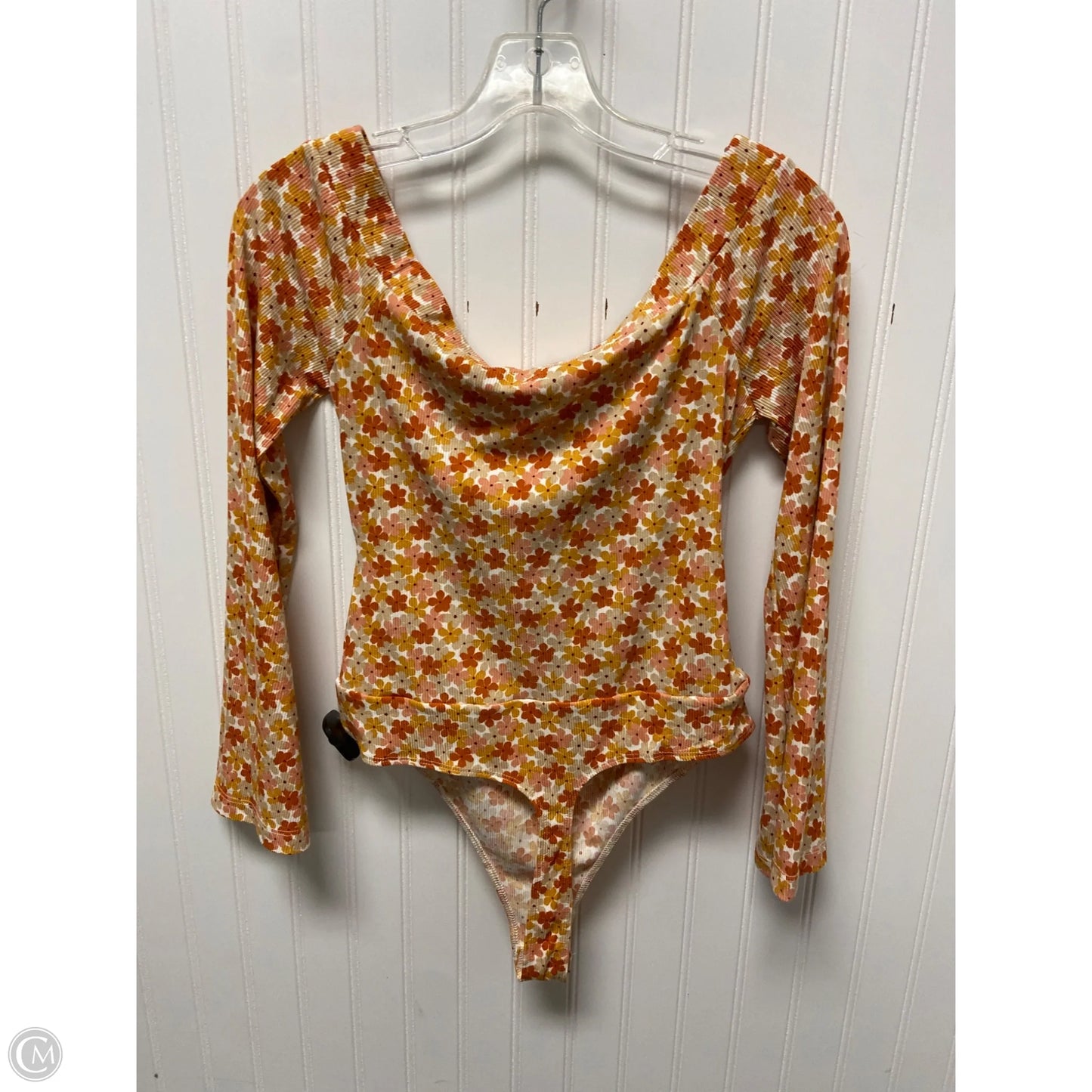 Bodysuit By Promesa In Floral Print, Size: M
