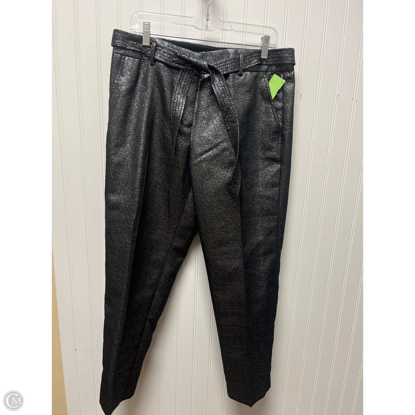 Pants Dress By Loft In Black & Silver, Size: 8