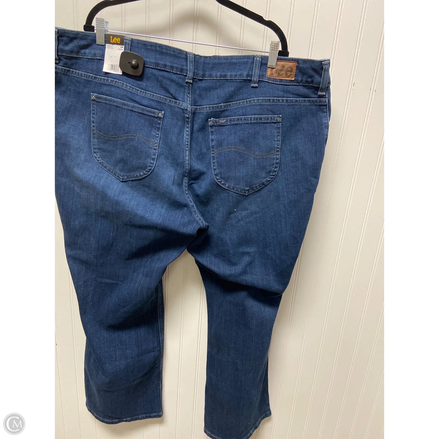 Jeans Boot Cut By Lee In Blue Denim, Size: 26