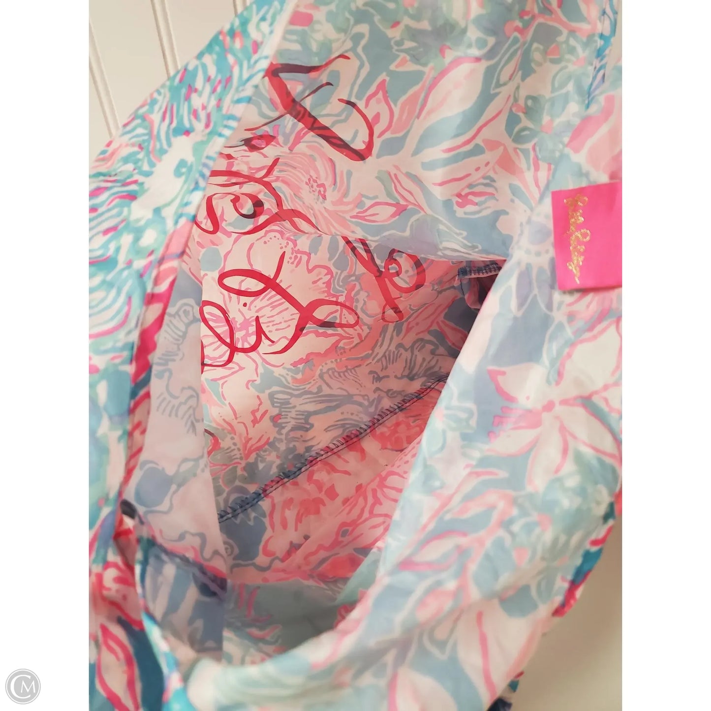 Tote Designer By Lilly Pulitzer, Size: Large