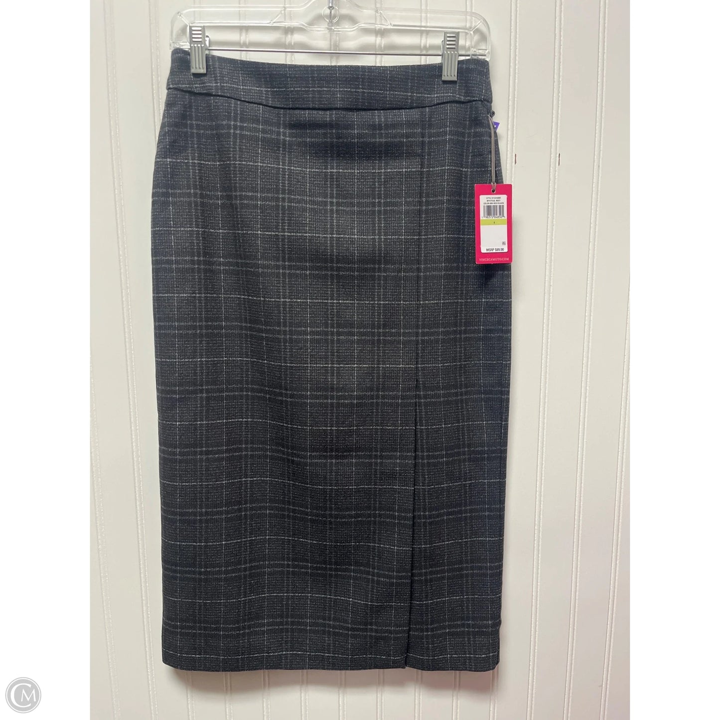 Skirt Midi By Vince Camuto In Grey, Size: 4