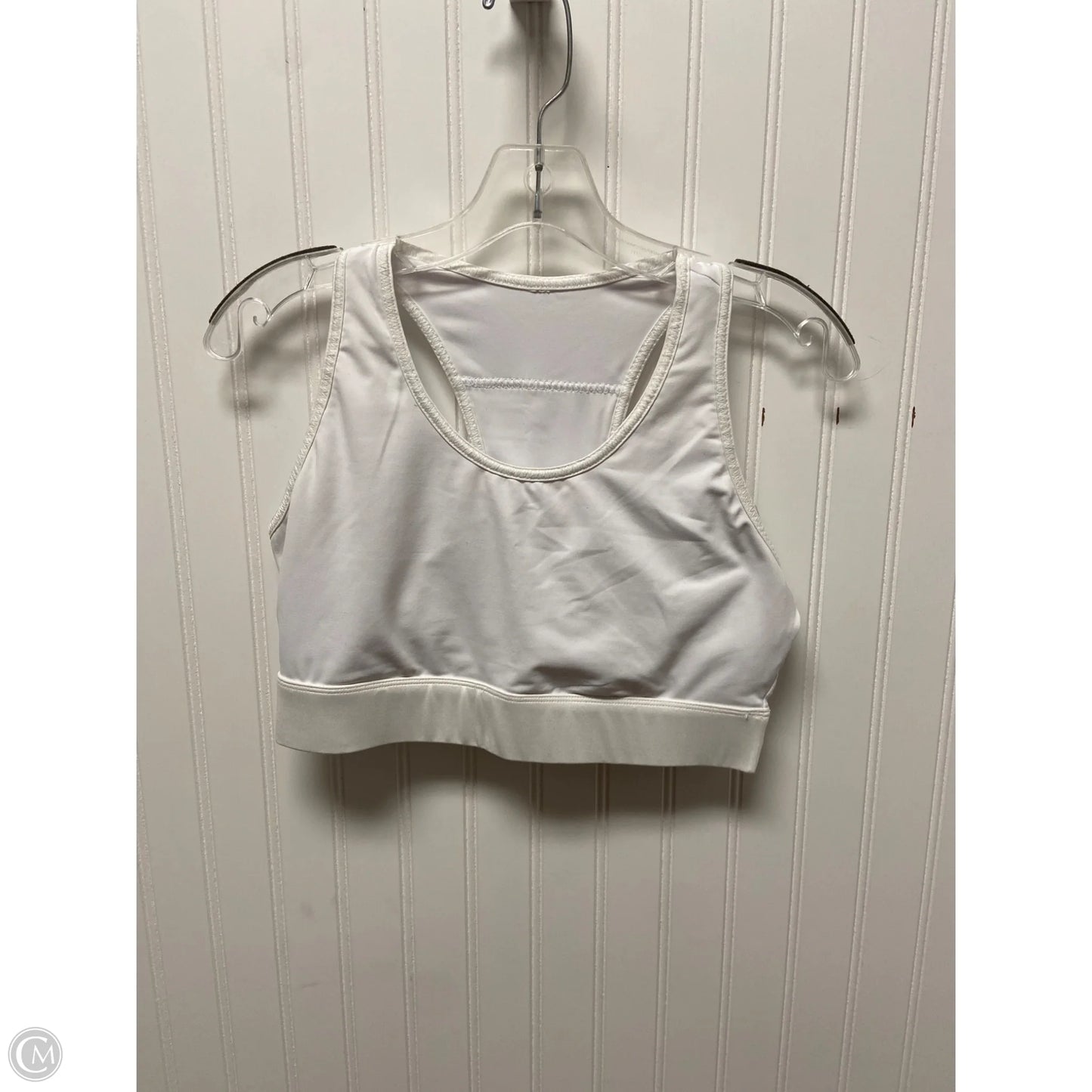 Athletic Bra By Fabletics In White, Size: L