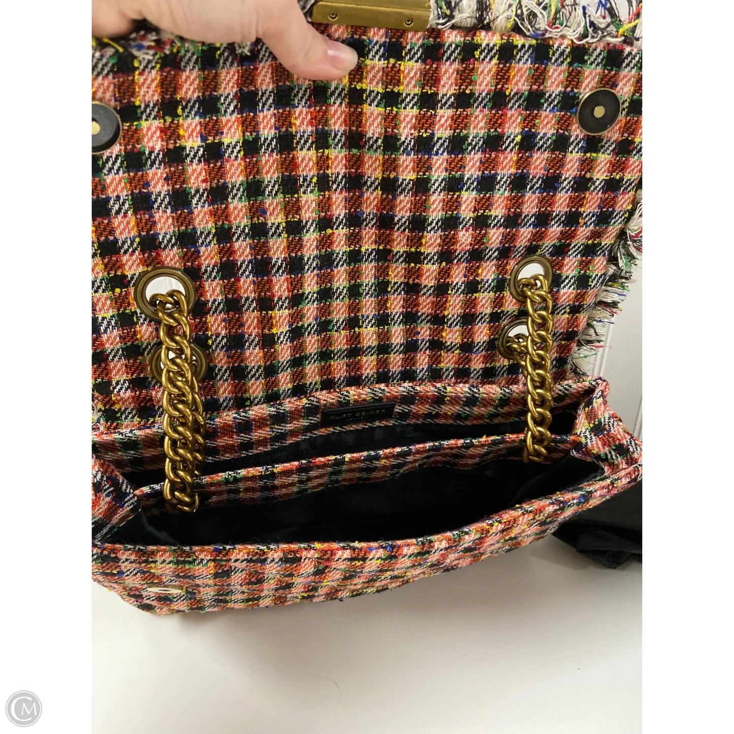 Handbag Designer By Kurt Geiger, Size: Medium