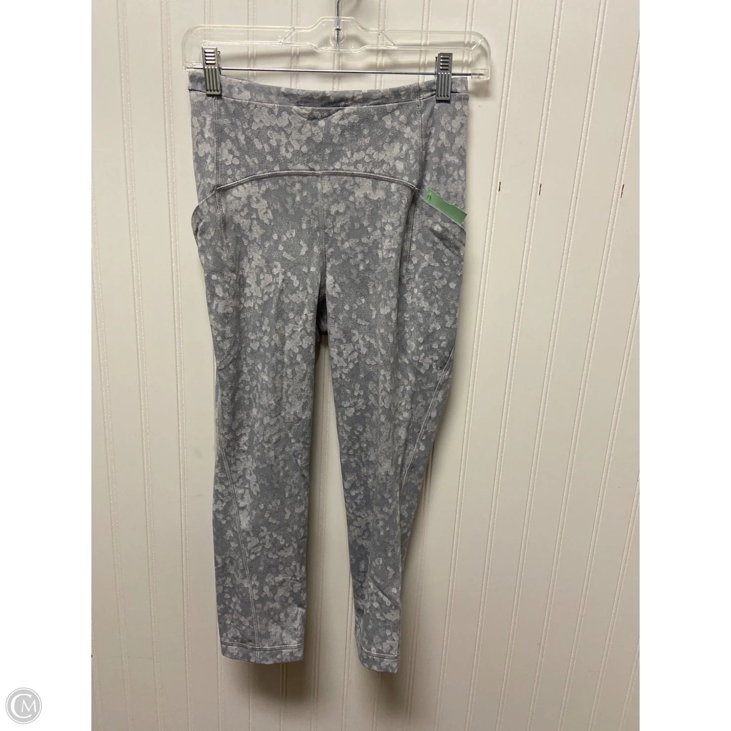 Athletic Leggings By Lululemon In Grey, Size: S