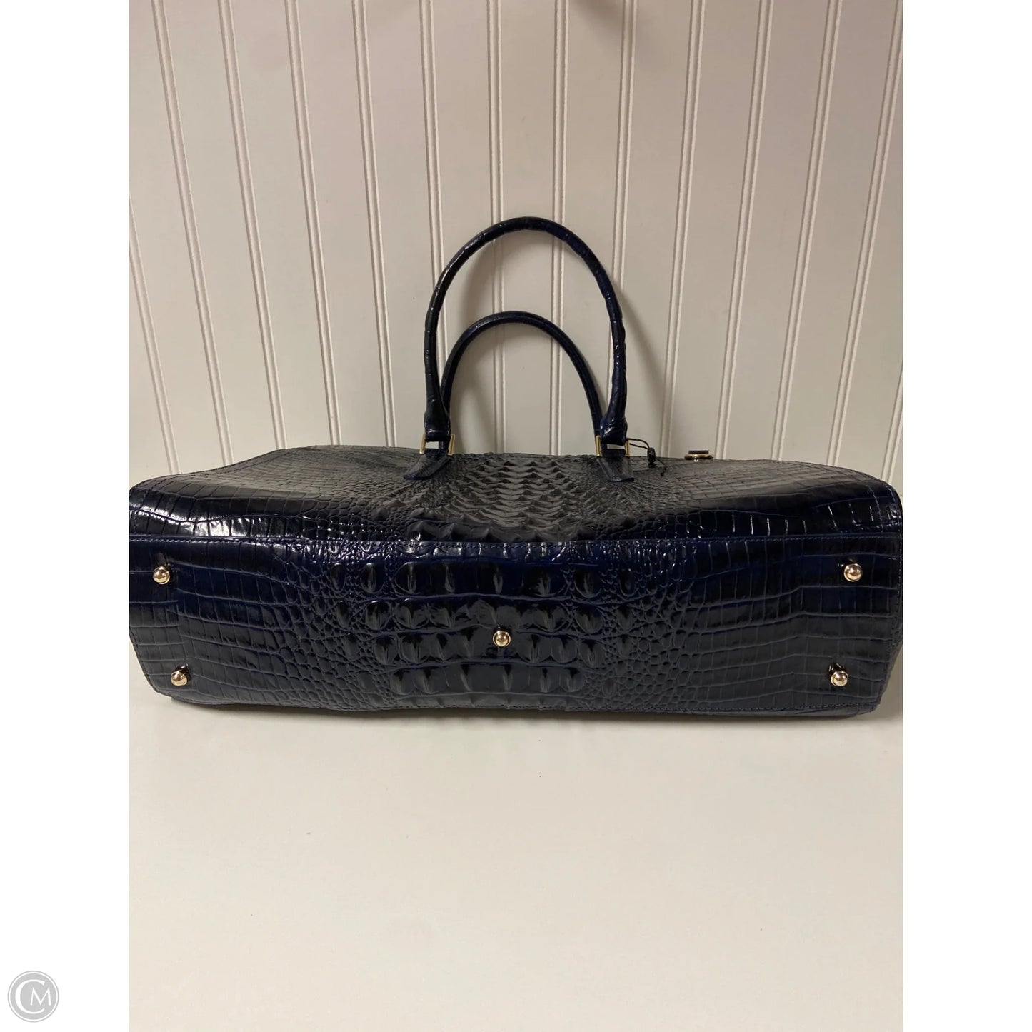 Handbag Designer By Brahmin, Size: Large
