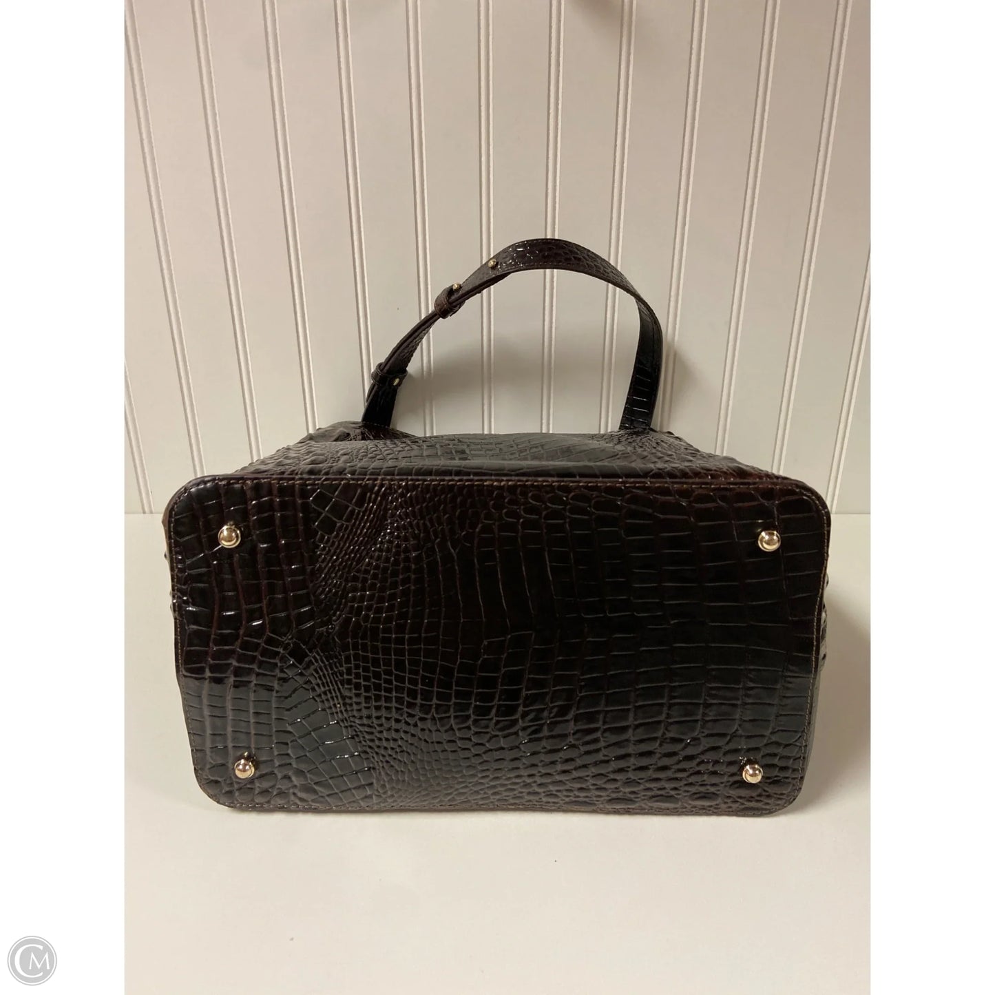 Handbag Designer By Brahmin, Size: Large