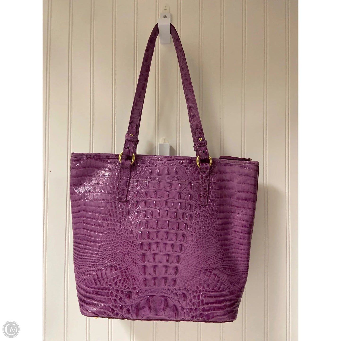 Handbag Designer By Brahmin, Size: Large