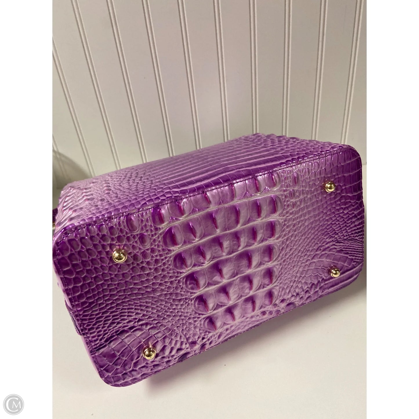 Handbag Designer By Brahmin, Size: Medium