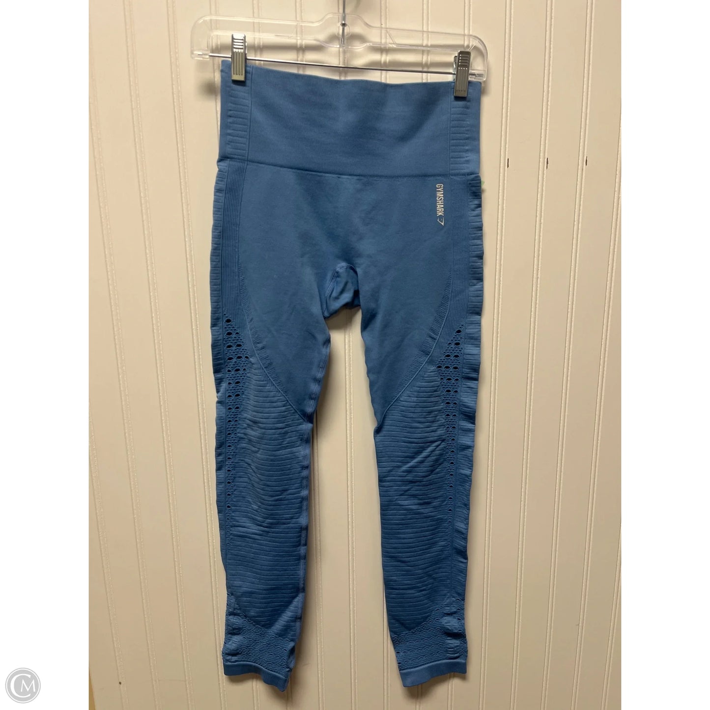 Athletic Leggings By Gym Shark In Blue, Size: S