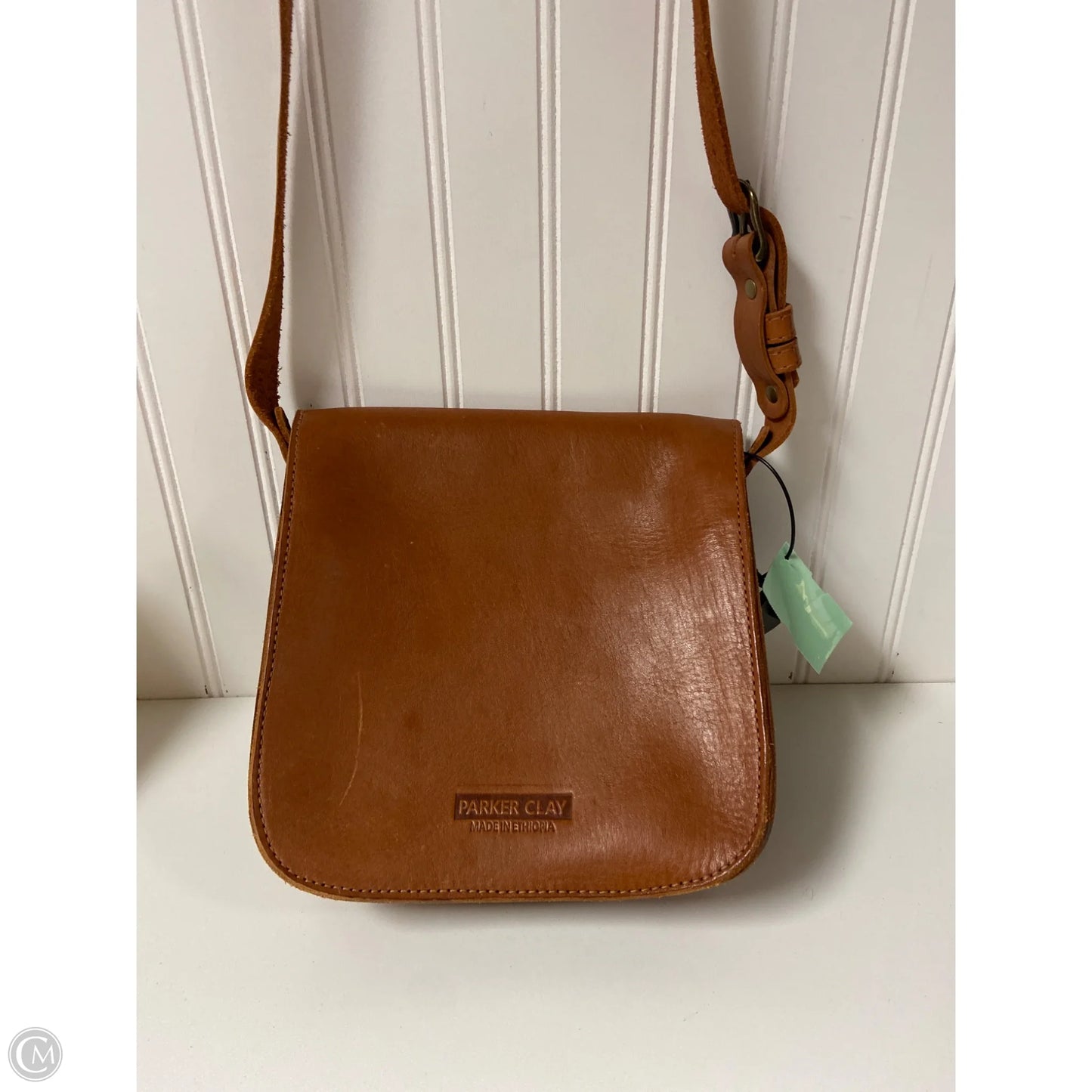 Crossbody Leather By Cma, Size: Medium