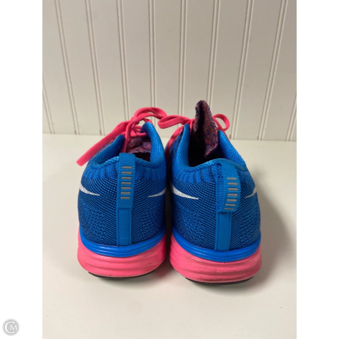 Shoes Athletic By Nike In Blue & Pink, Size: 8.5