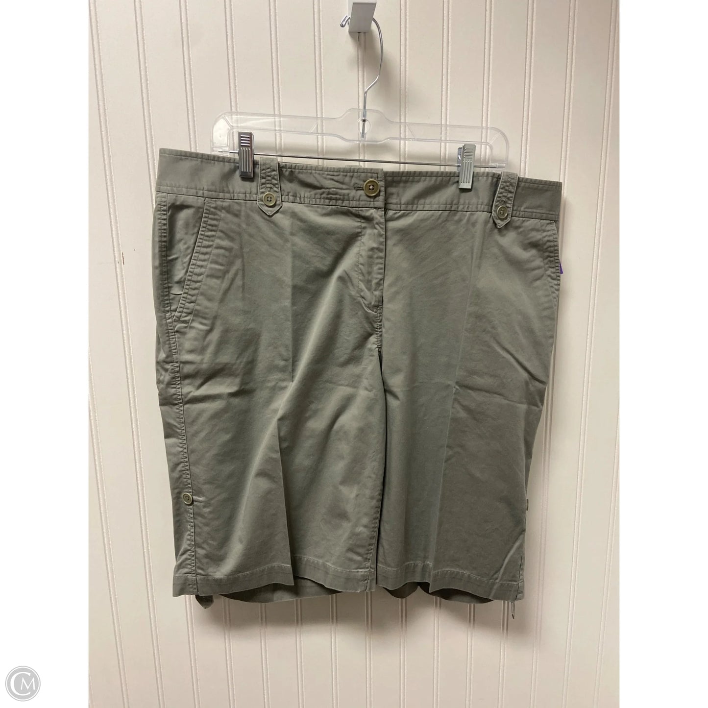 Shorts By Talbots In Grey, Size: 16