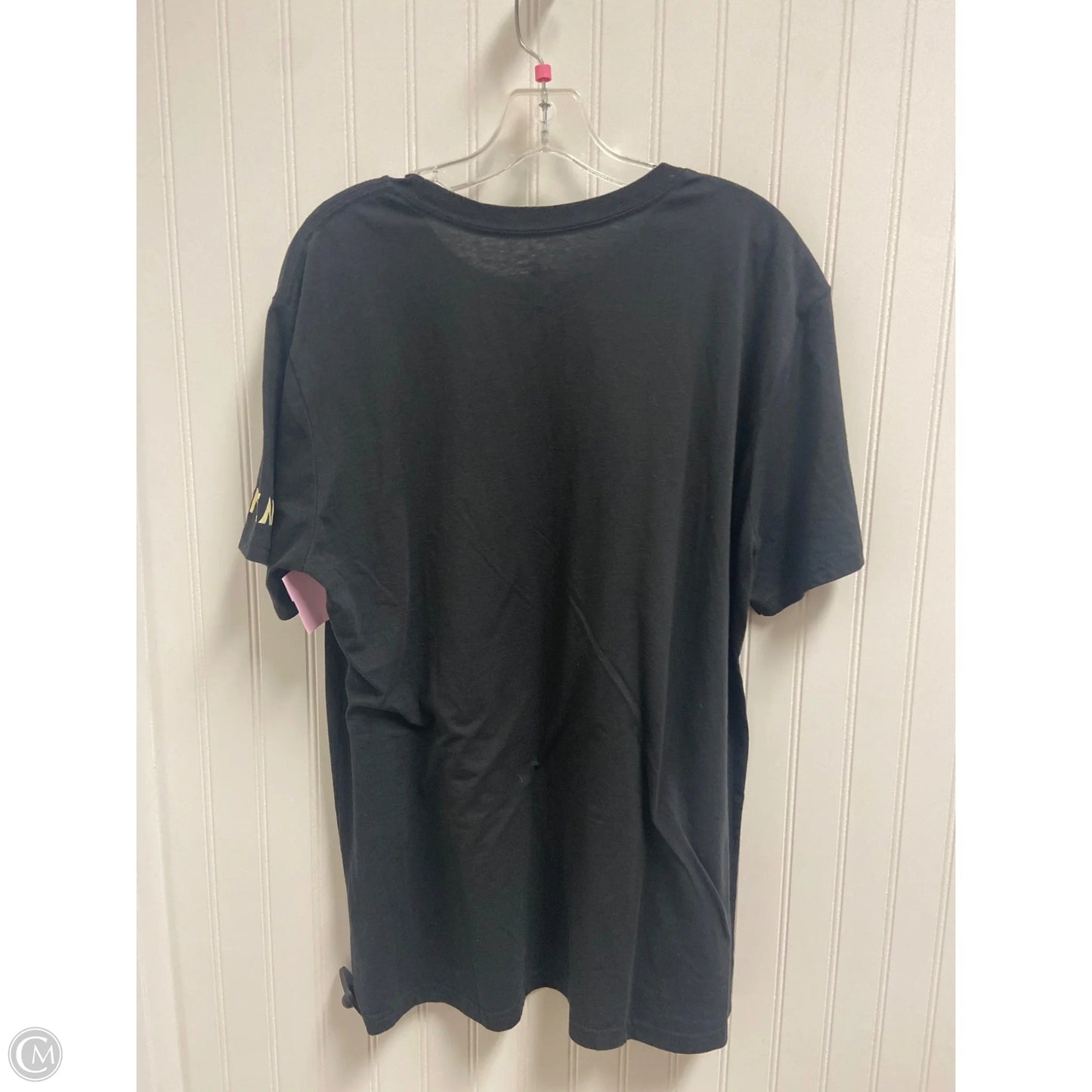 Top Short Sleeve Basic By Disney Store In Black, Size: Xl