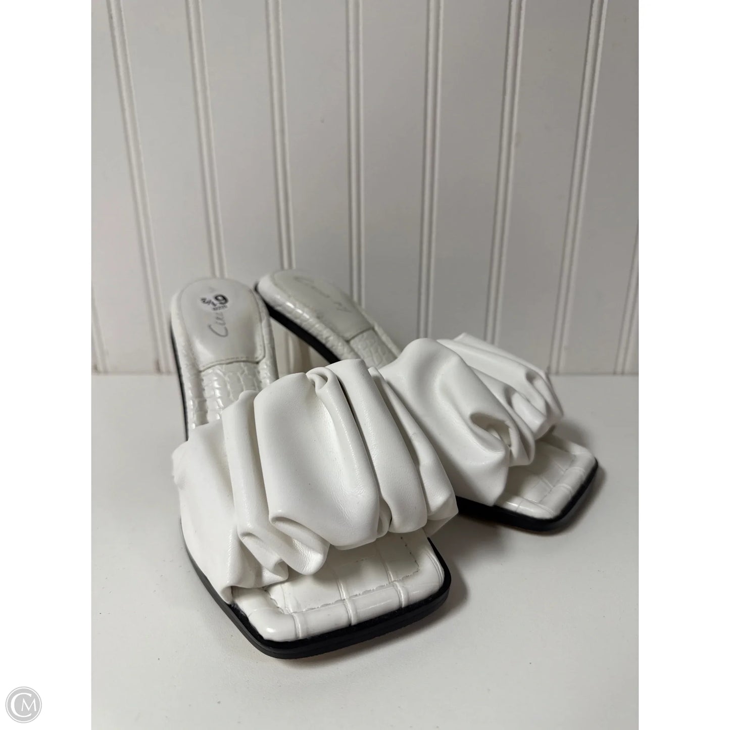 Sandals Heels Kitten By Circus By Sam Edelman In White, Size: 6.5