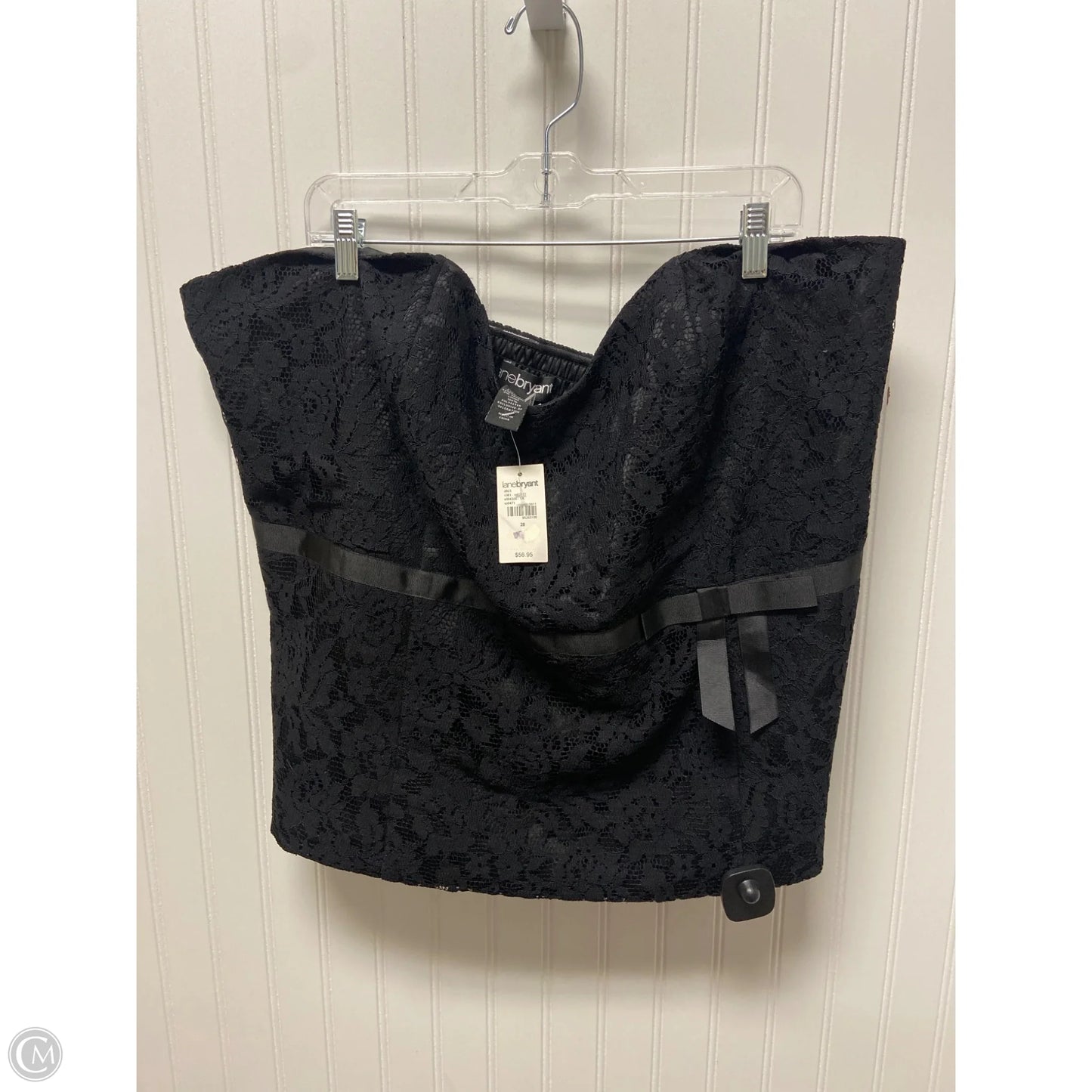 Top Sleeveless By Lane Bryant In Black, Size: 4x