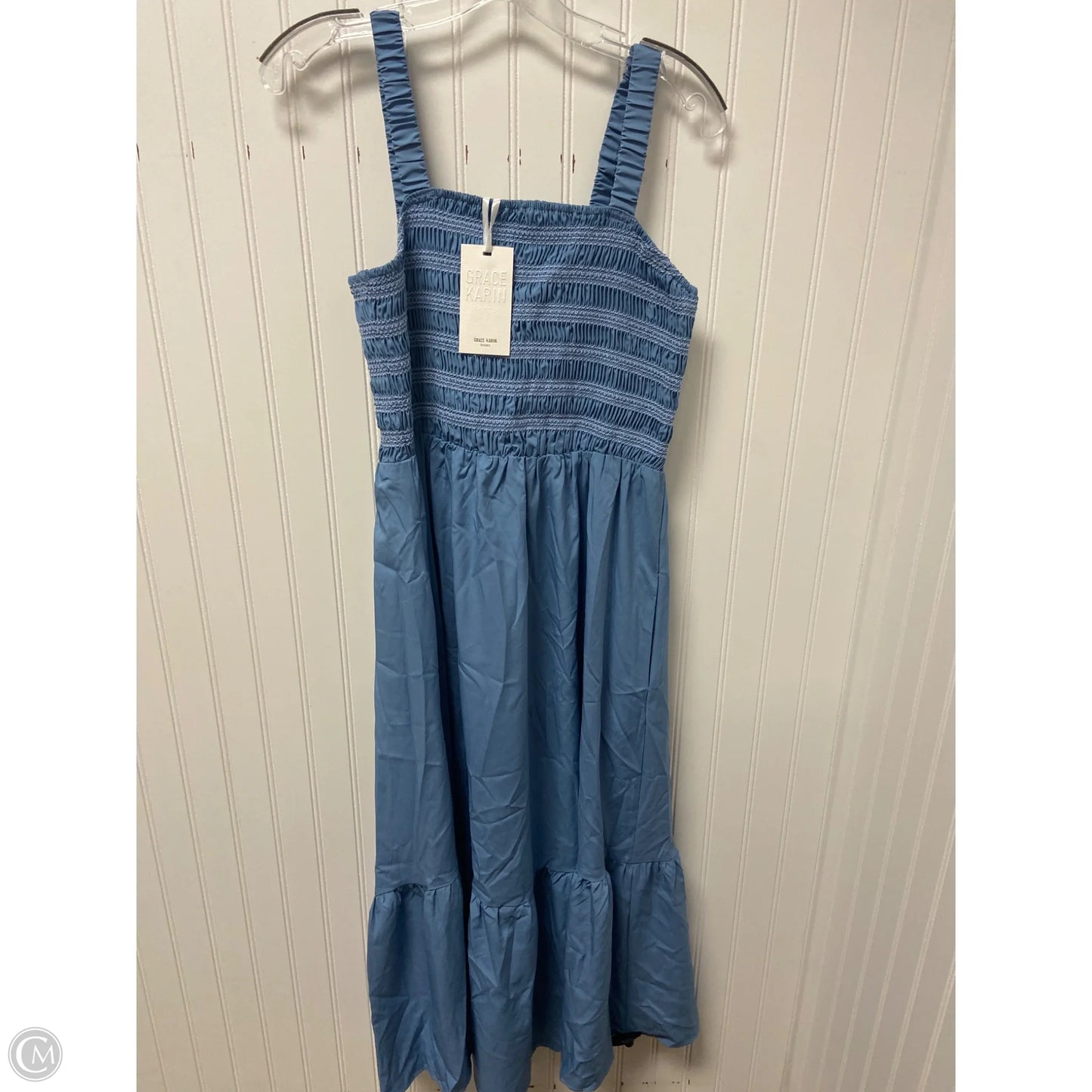 Dress Casual Maxi By Grace Karin In Blue, Size: M