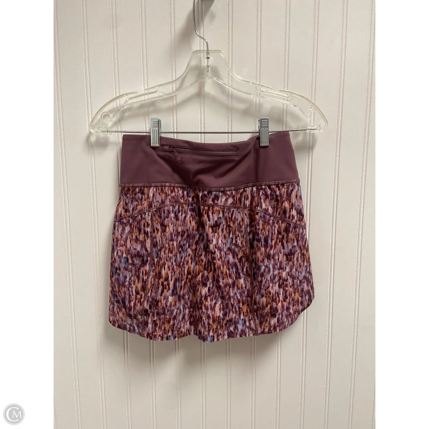 Athletic Skort By Athleta In Purple, Size: Xxs