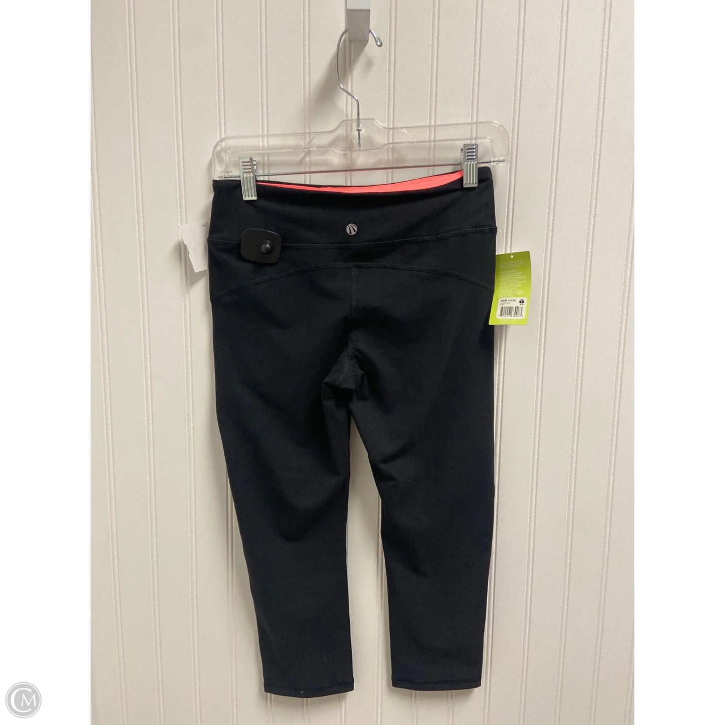 Athletic Leggings Capris By Marika In Black, Size: S