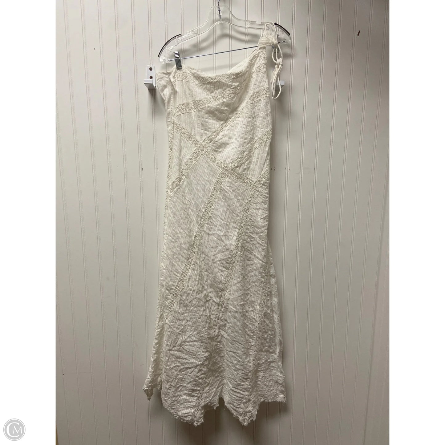 Dress Casual Maxi By Free People In White, Size: L