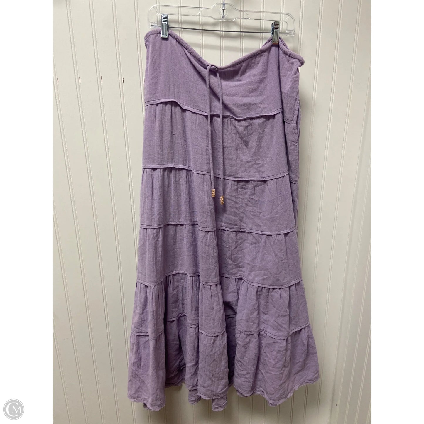 Skirt Maxi By Free People In Purple, Size: L