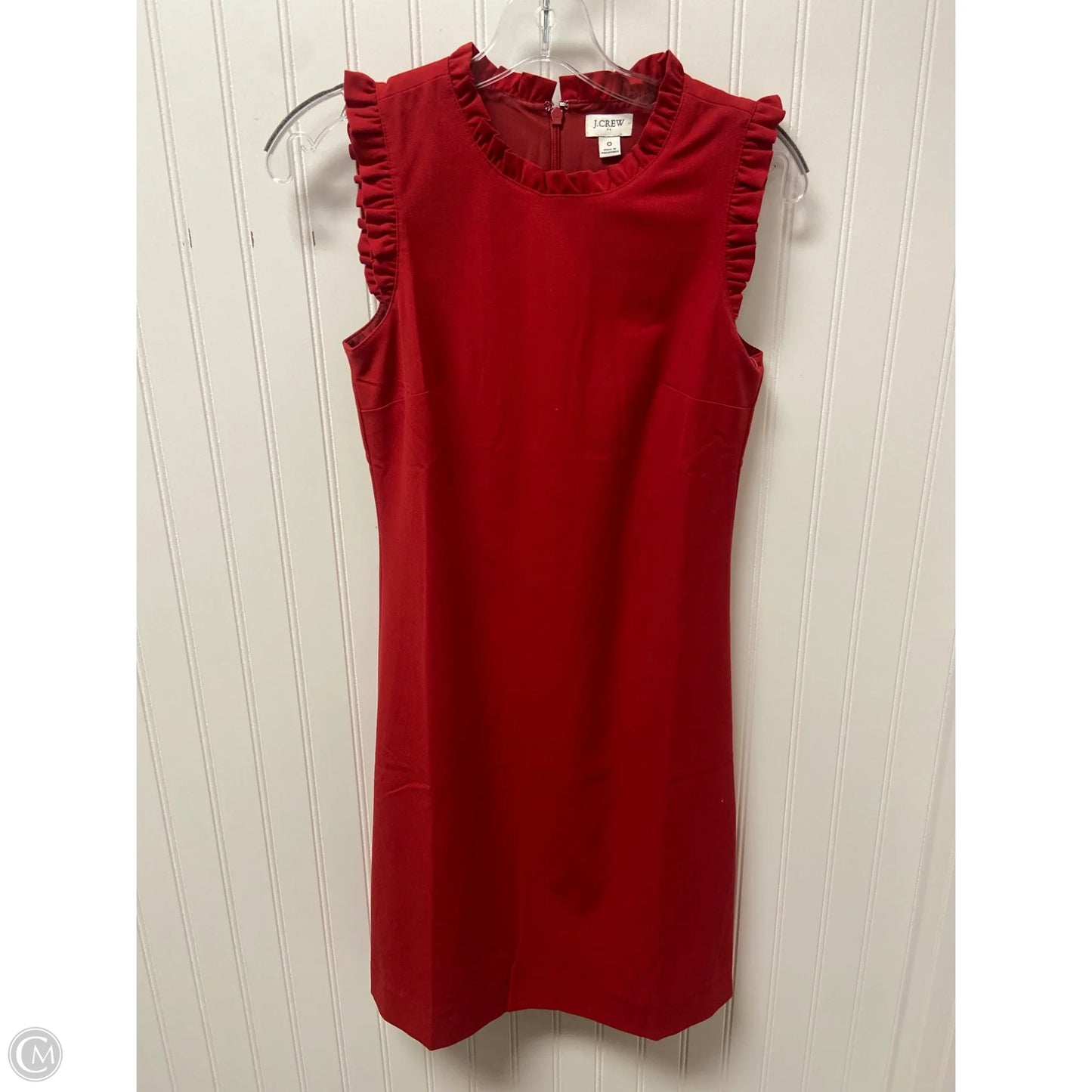 Dress Work By J. Crew In Red, Size: Xs