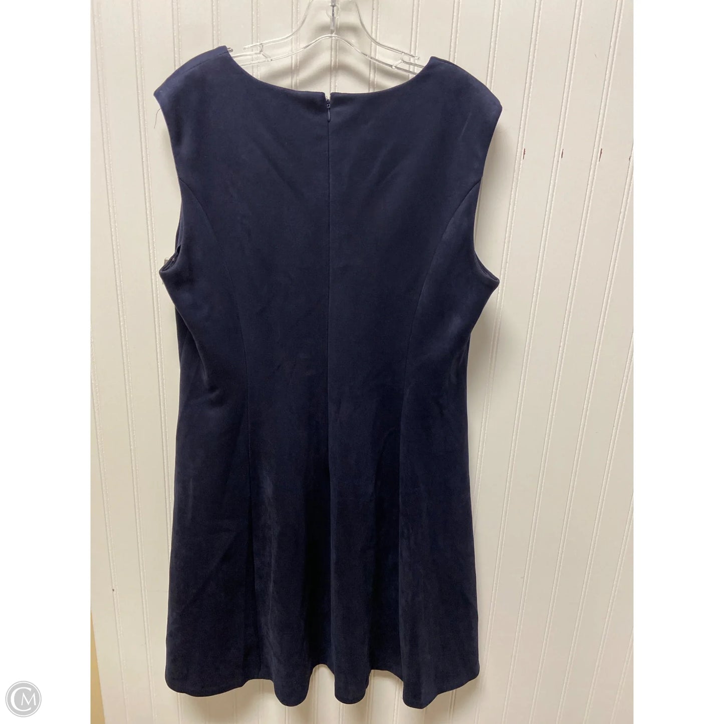 Dress Work By Dkny In Navy, Size: Xl