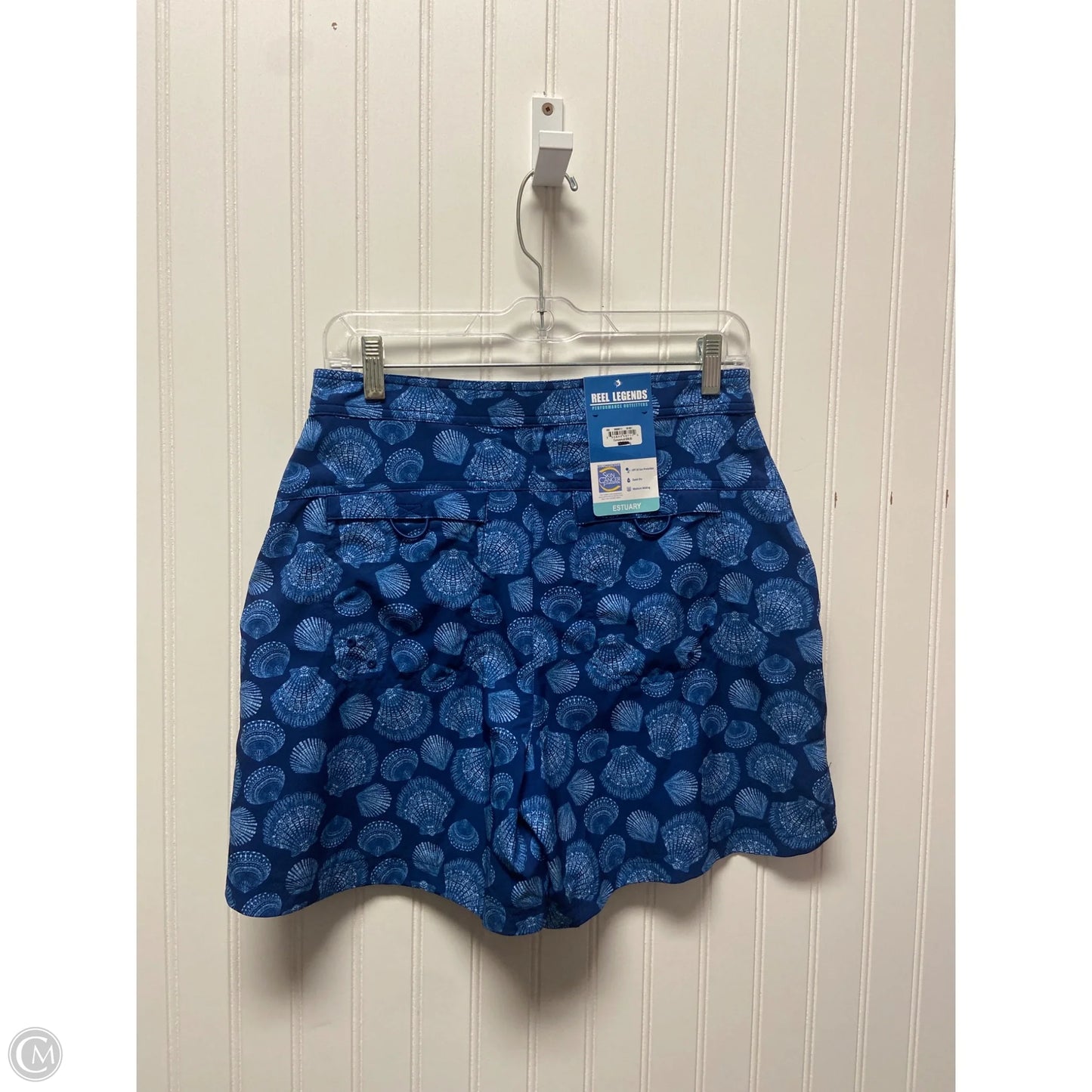 Athletic Shorts By Reel Legends In Blue, Size: M