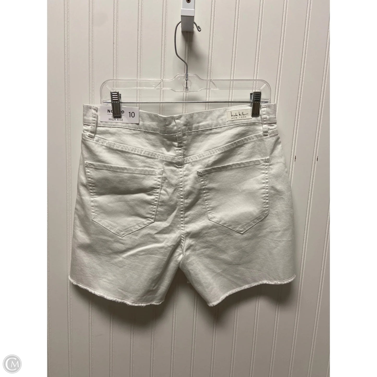Shorts By Nicole Miller In White, Size: 10