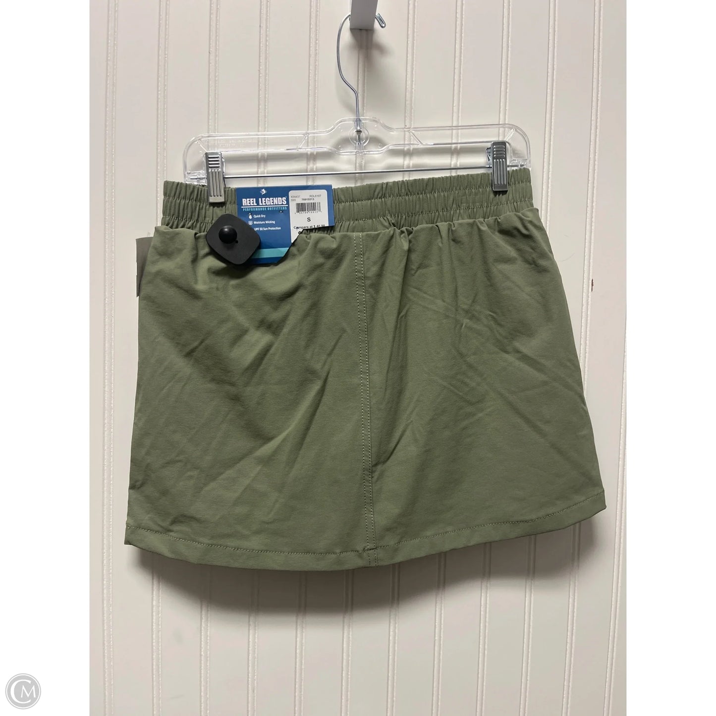Athletic Skort By Reel Legends In Green, Size: S