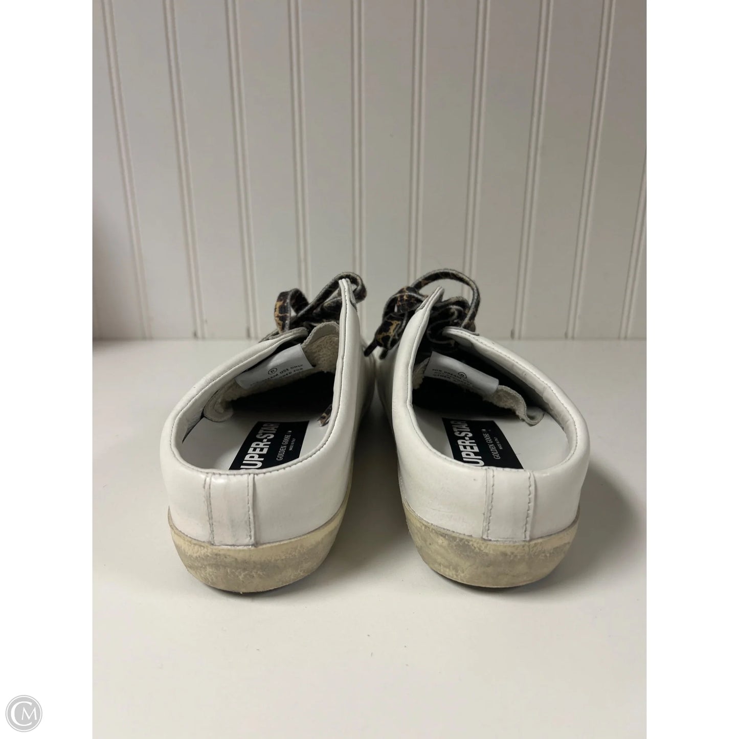 Shoes Luxury Designer By Golden Goose In White, Size: 8.5