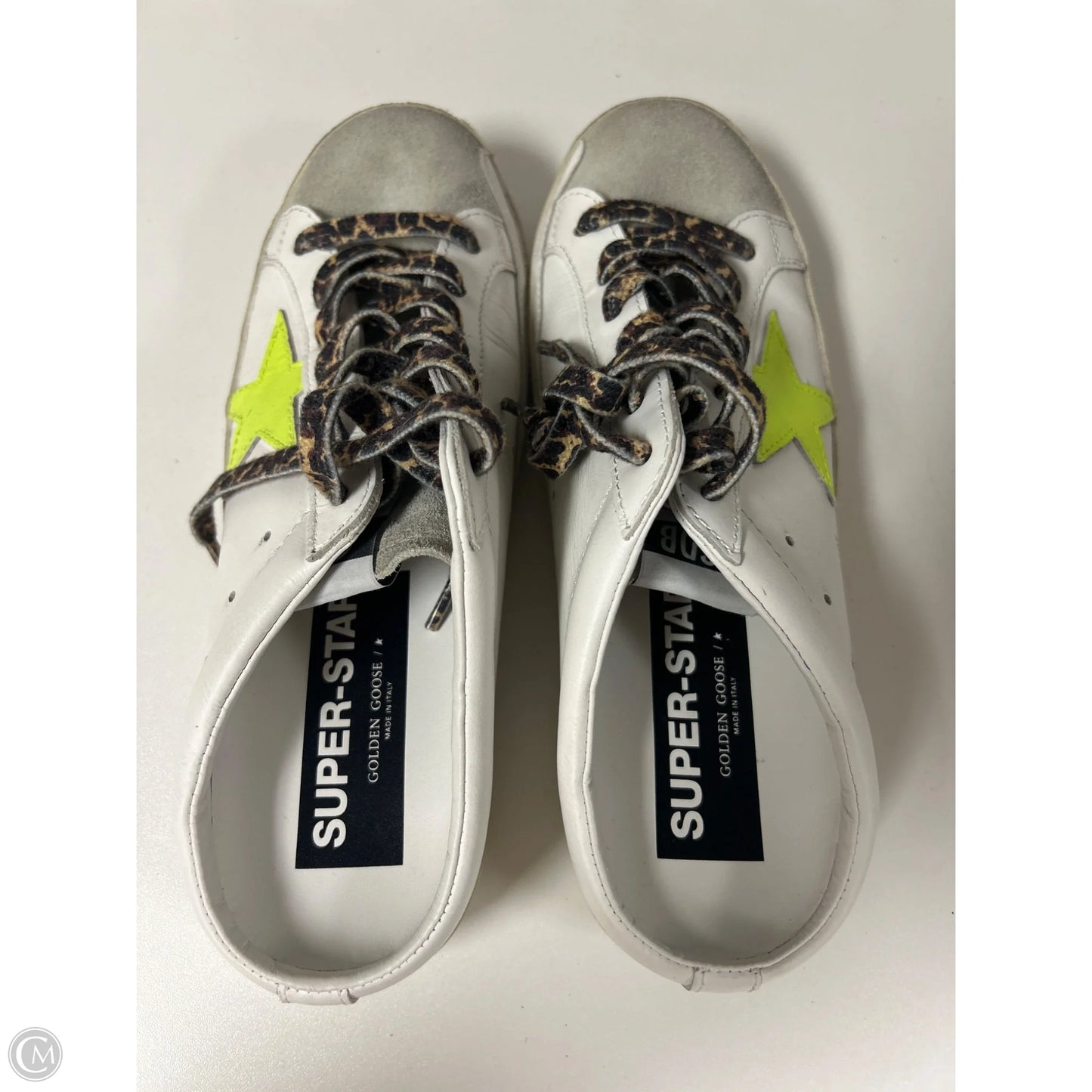 Shoes Luxury Designer By Golden Goose In White, Size: 8.5
