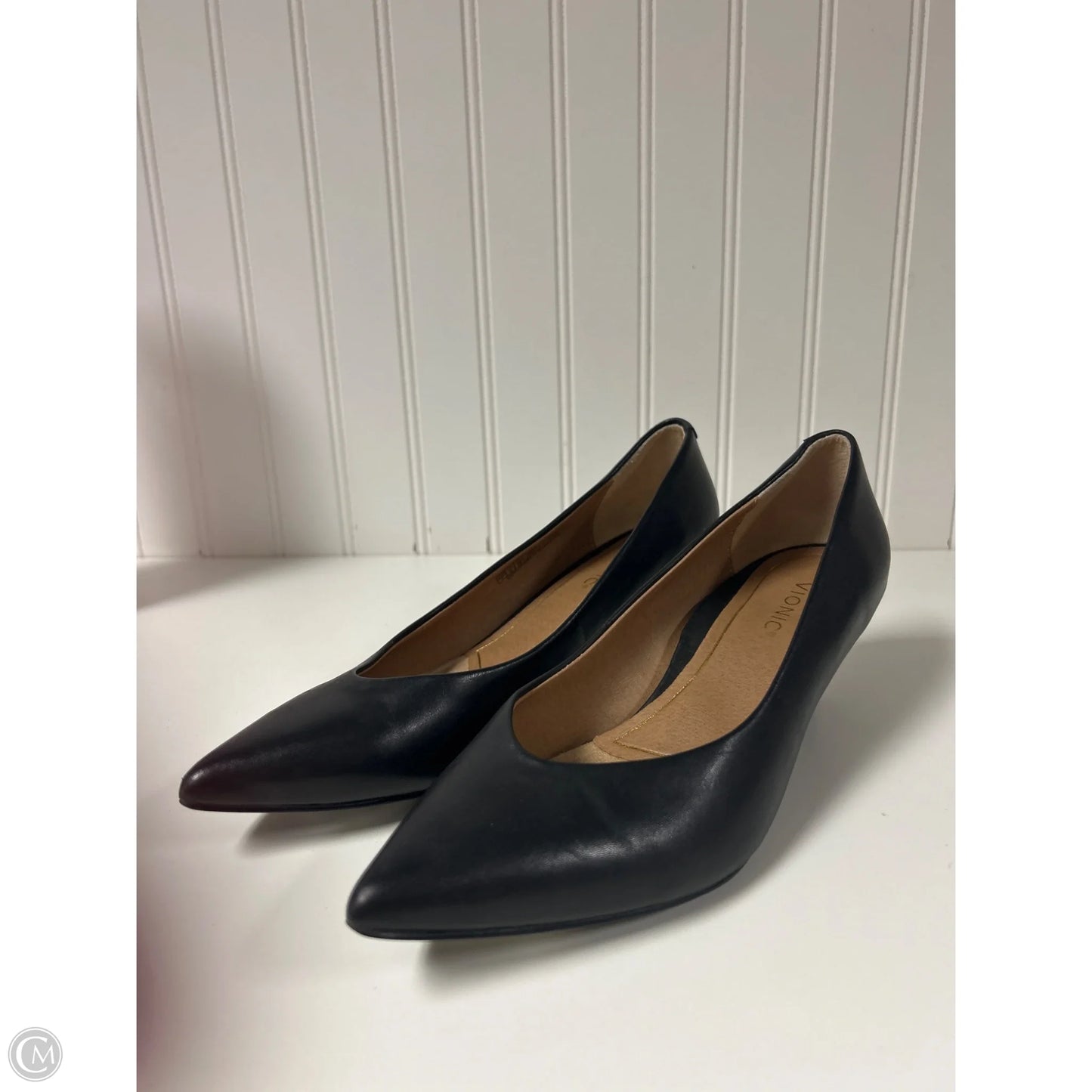 Shoes Heels Kitten By Vionic In Black, Size: 7