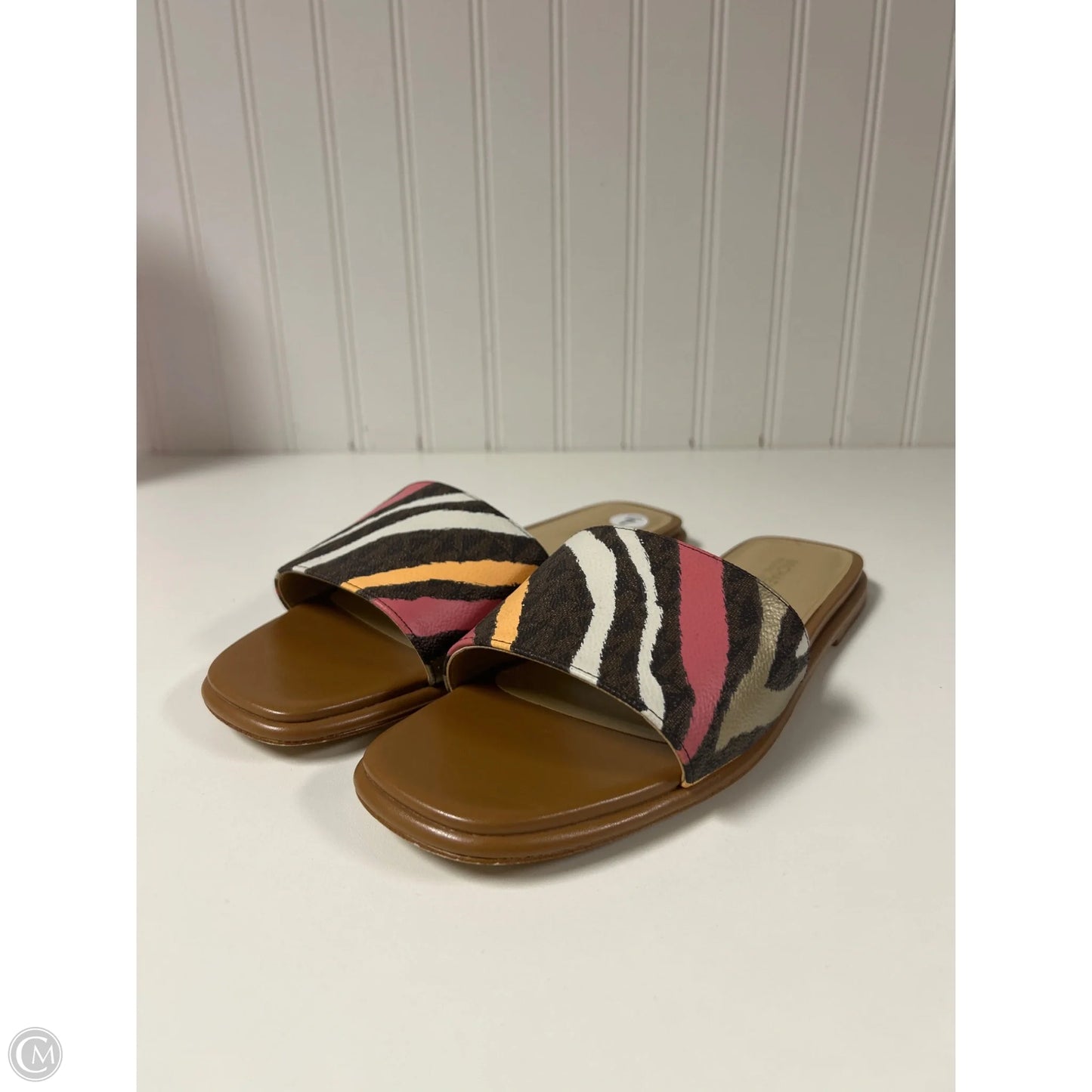 Sandals Designer By Michael Kors In Tan, Size: 7