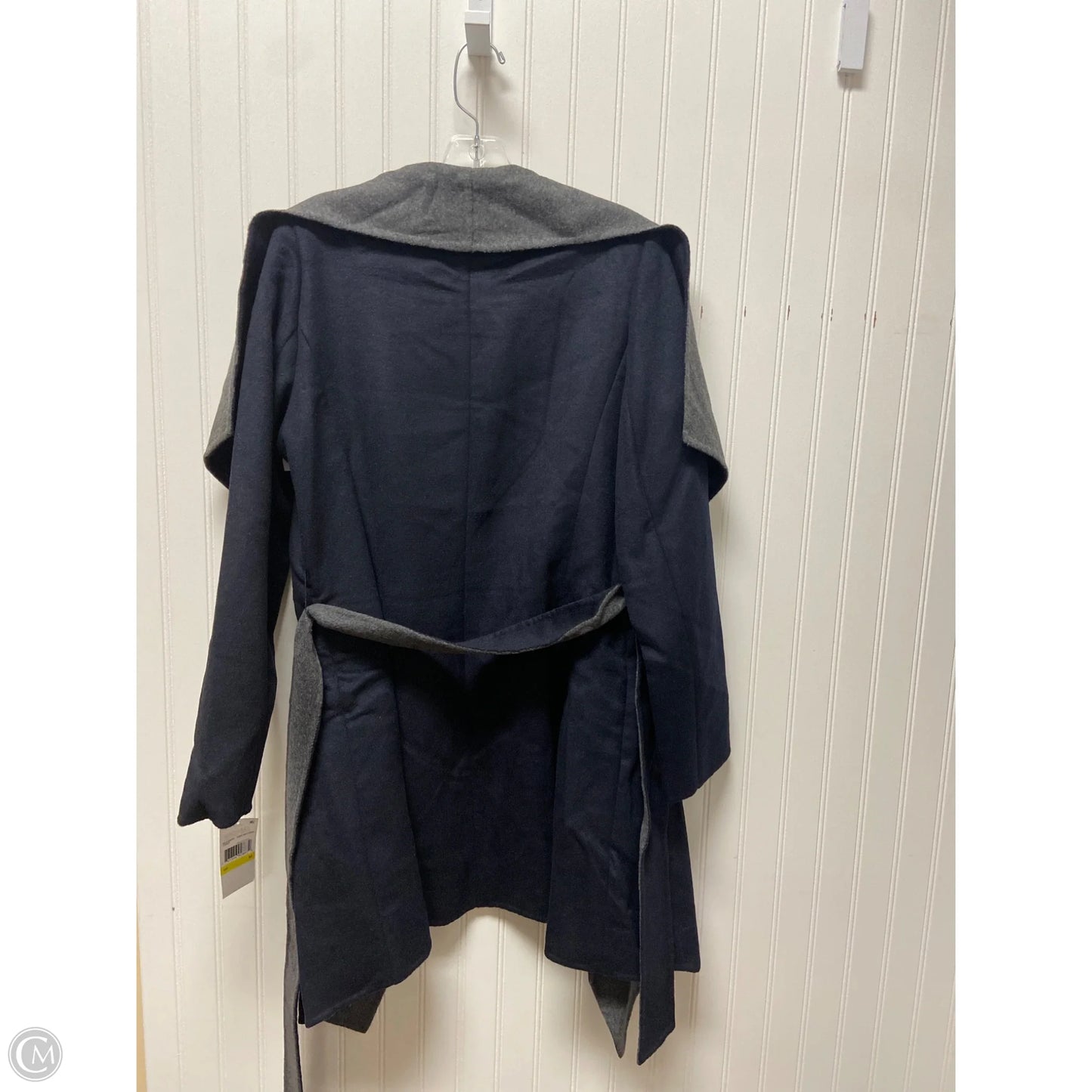 Coat Designer By Michael Kors In Navy, Size: M