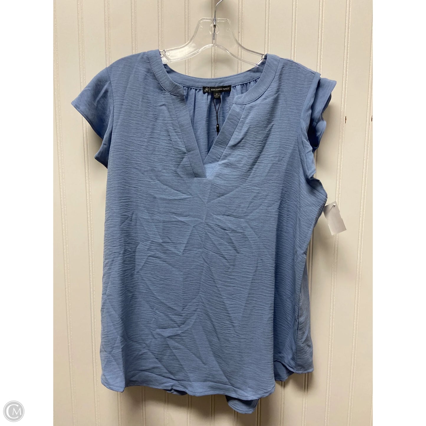 Top Sleeveless By Adrianna Papell In Blue, Size: M