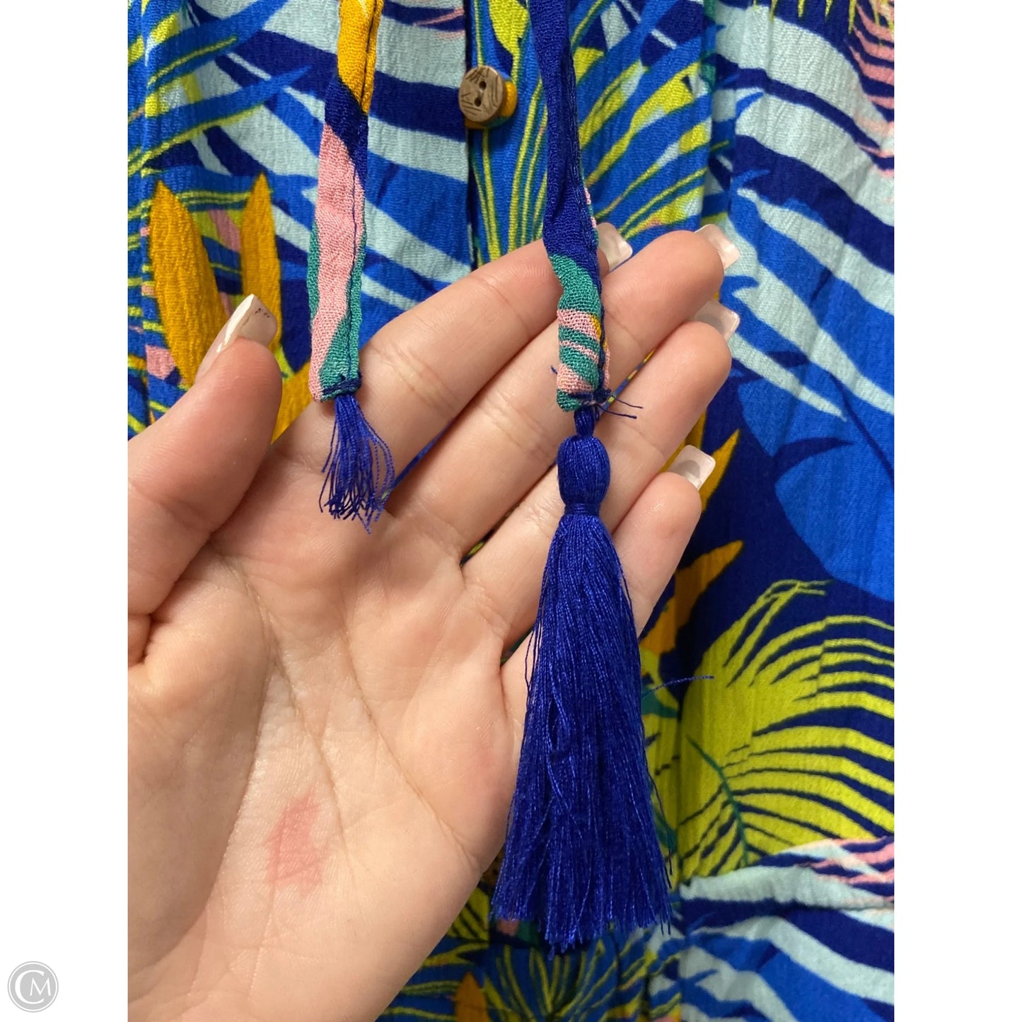 Jumpsuit By Clothes Mentor In Multi-colored, Size: M