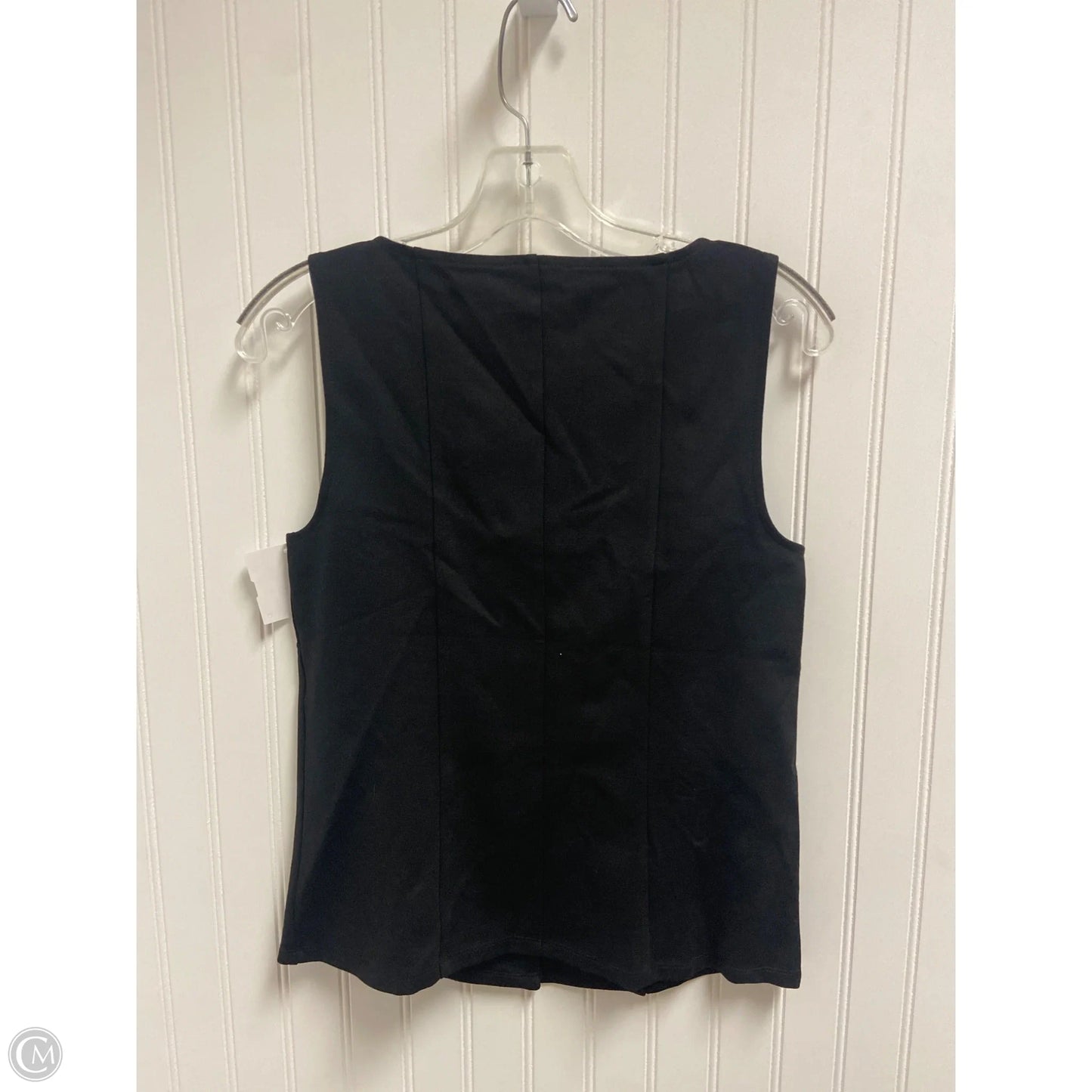 Top Sleeveless By Nine West In Black, Size: S