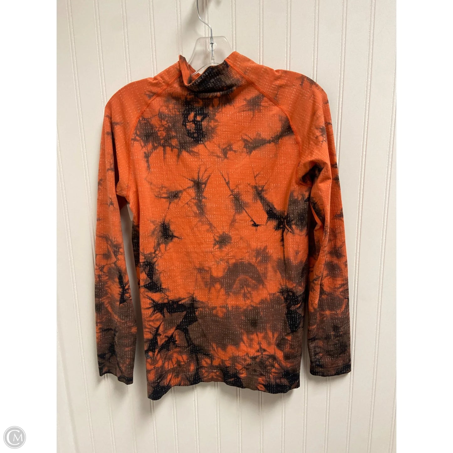 Athletic Sweatshirt Collar By Lululemon In Tie Dye Print, Size: S