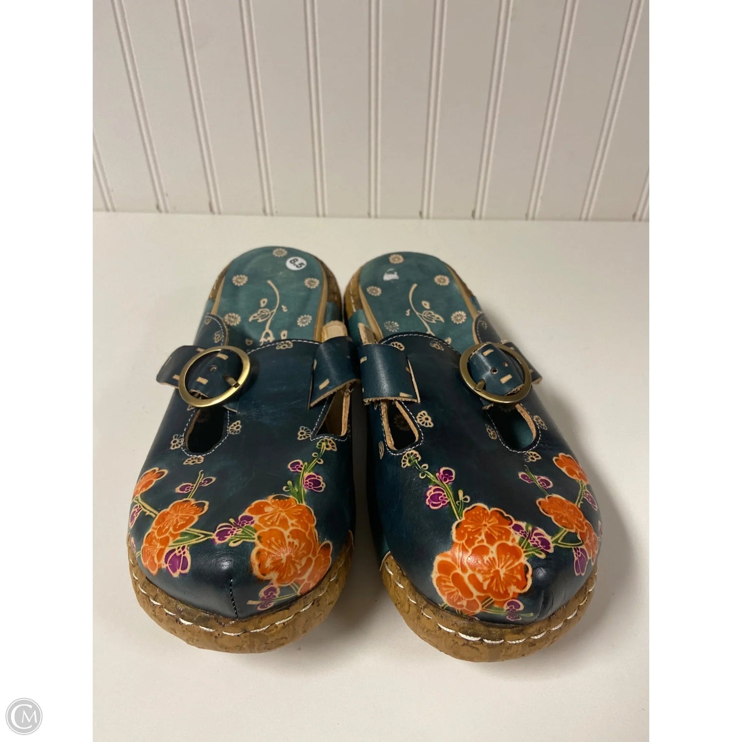 Shoes Flats By Cmf In Floral Print, Size: 8.5
