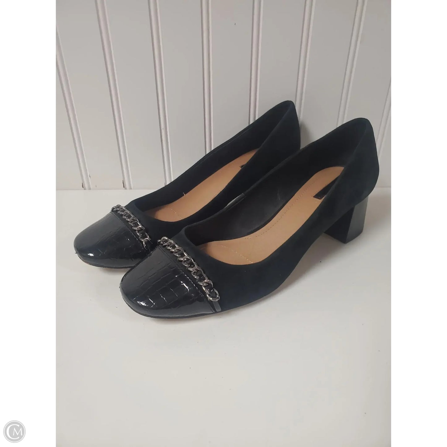Shoes Heels Block By Tahari By Arthur Levine In Black, Size: 8