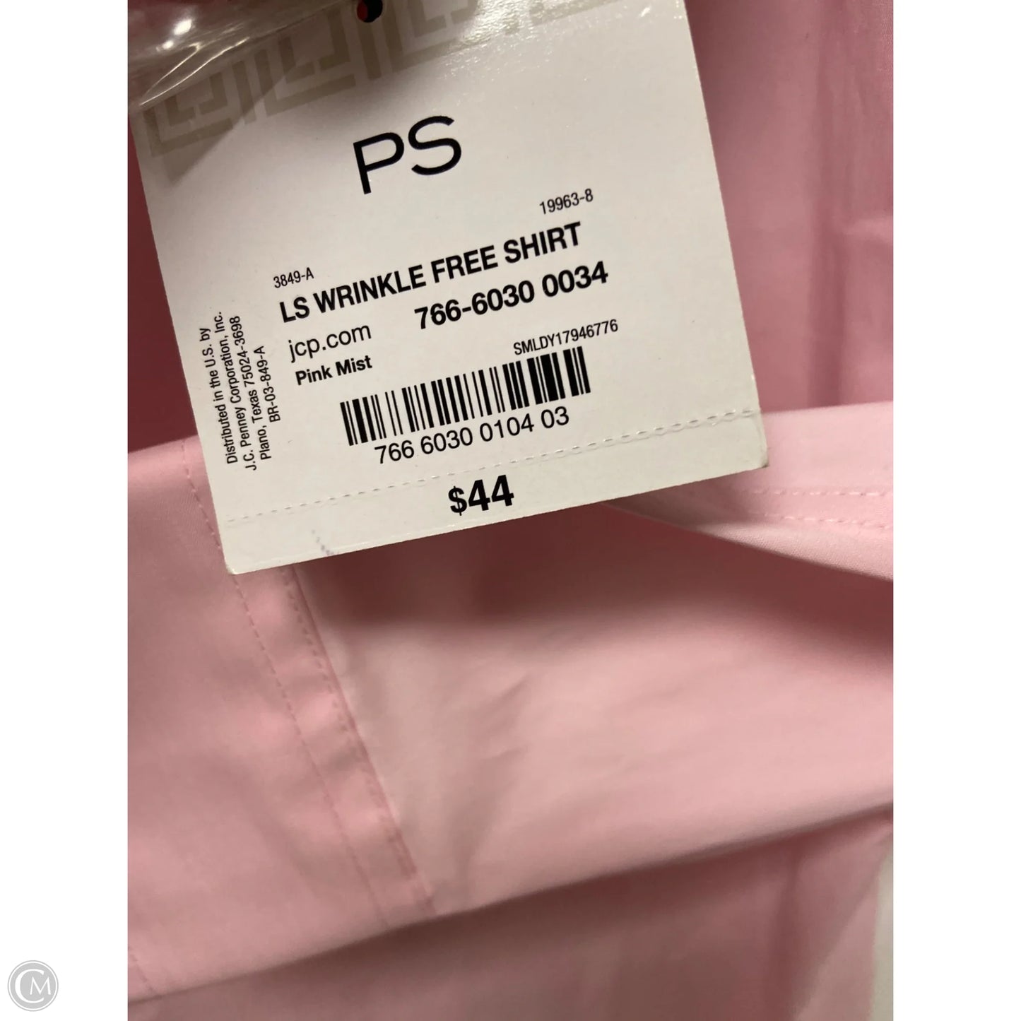 Top Long Sleeve Basic By Liz Claiborne In Pink, Size: Sp