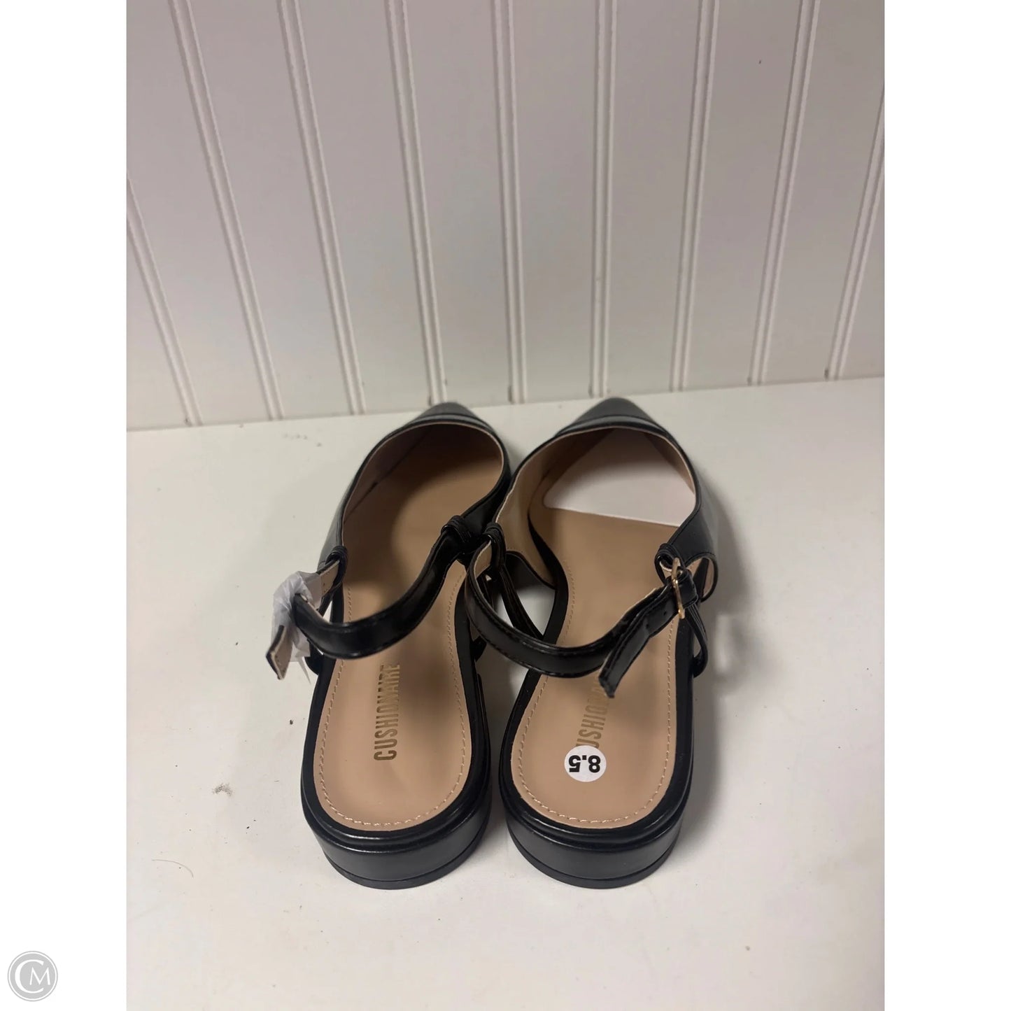 Shoes Heels Block By Cushionaire In Black, Size: 8.5
