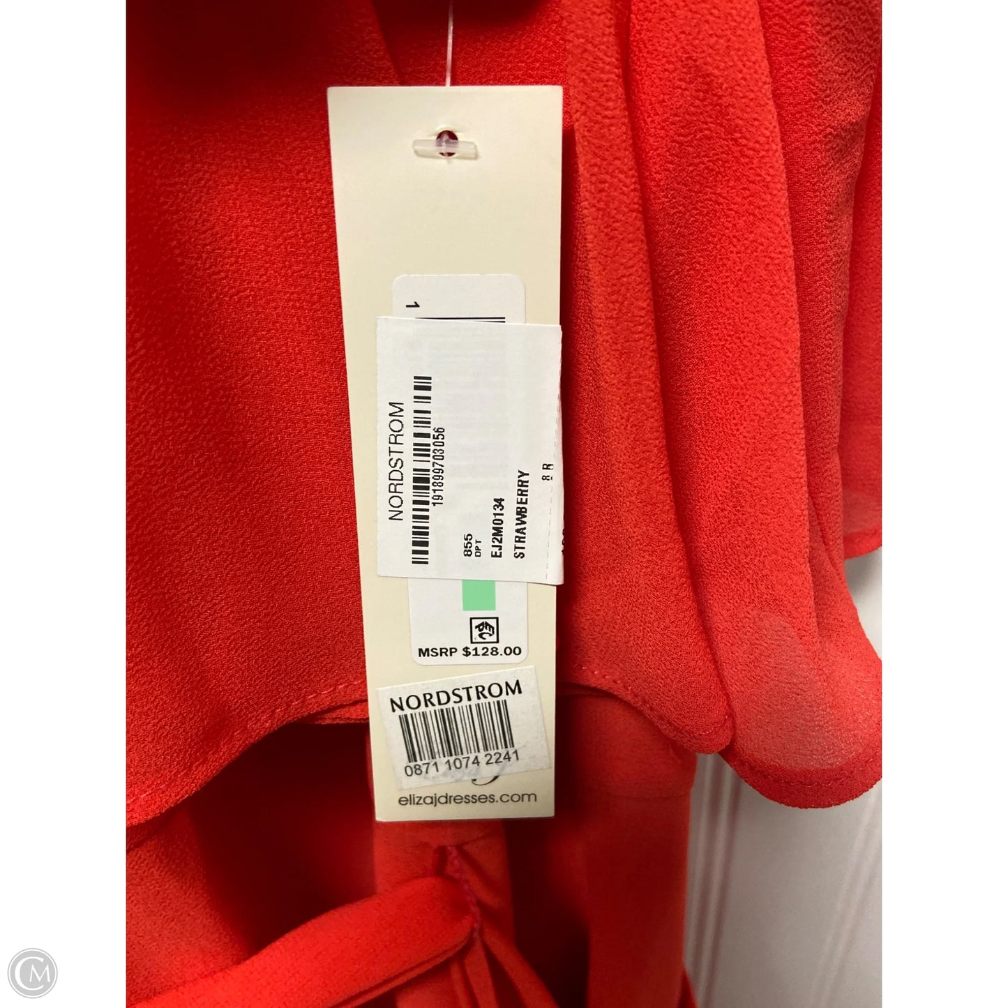 Dress Casual Short By Eliza J In Red, Size: M